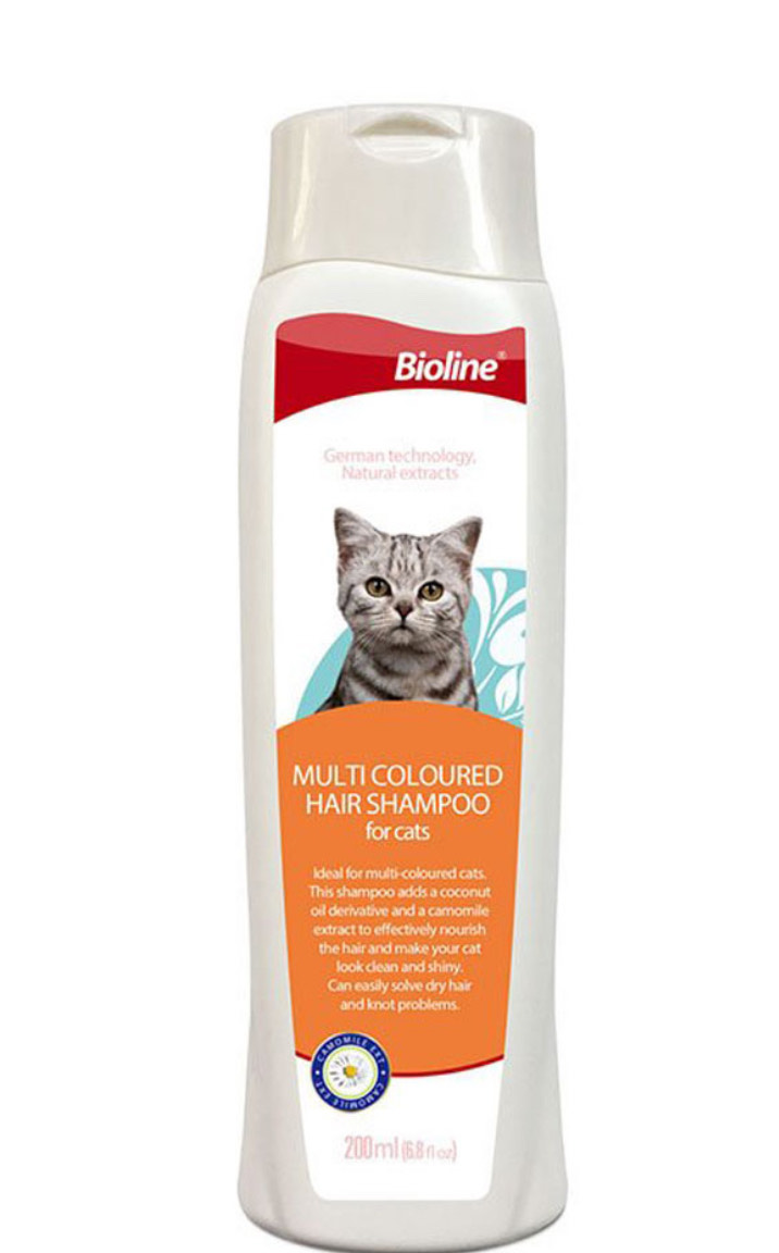 شامپو گربه بایولاین 200 میل