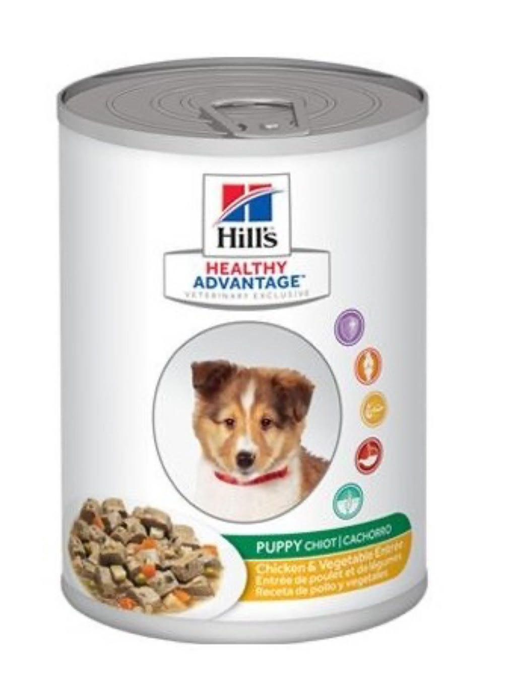 کنسرو غذای سگ توله 420 گرمی دکتر هیلز