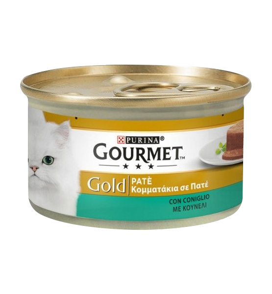 کنسرو گربه گورمت پته خرگوش