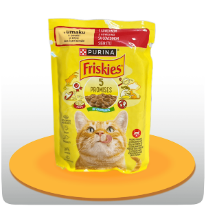 پوچ گربه Friskies طعم مرغ