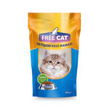 پوچ گربه FREE CAT طعم سالمون
