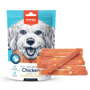   تشویقی Wanpy مدل jerky & cheese slices